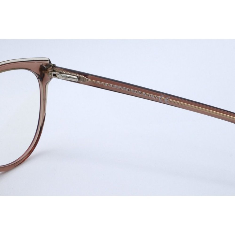 New Tom Ford TF 5618-B 045 Cat Eye Trans Brown Eyeglasses Clear Lenses 54mm - Picture 6 of 6